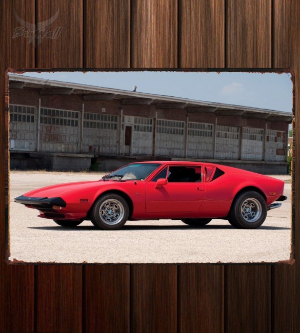 Металлическая табличка De Tomaso Pantera 217 Металлическая табличка De Tomaso Pantera 217